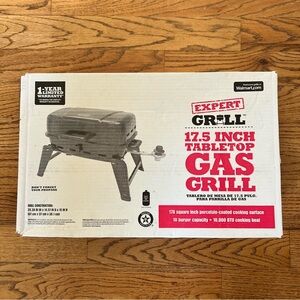 Black Portable Gas Grill
